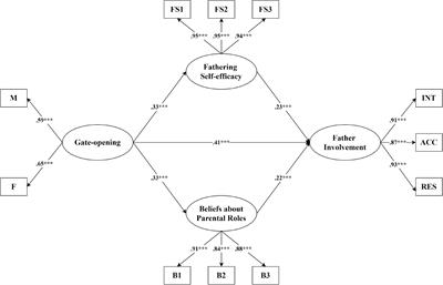 Predicting Chinese father involvement: Parental role beliefs, fathering self-efficacy and maternal gatekeeping